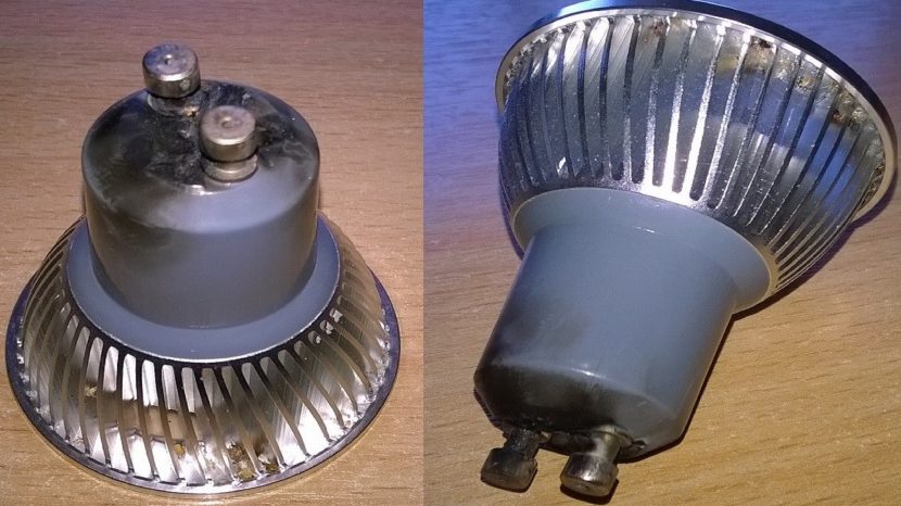 S B Electrical Failed GU10 LED Lamp
