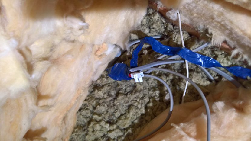 S B Electrical Poorly Wired Connection