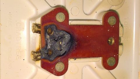 S B Electrical Burnt Out Light Switch
